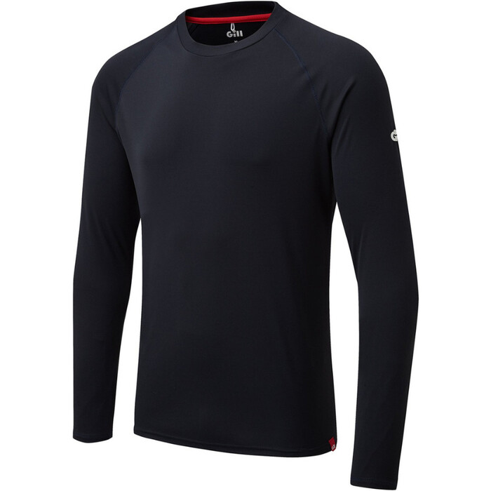 2024 Gill Mens UV Tec Long Sleeve T-shirt UV011 - Black